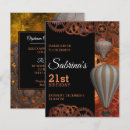 Search for vintage hot air balloon invitations Rustic