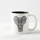 Search for tangle art mugs Elephant