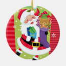 Search for dancing ornaments Santa