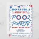 Search for independence day party invitations Summer