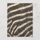 Search for zebra patterns postcards Fur