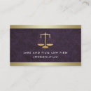 Search for gold law firm business cards Justice scale