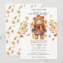 Search for fall in love baby shower invitations Forest