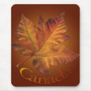 Search for canada flag mousepads Leaf