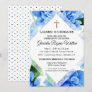 Search for blue confirmation invitations Botanical