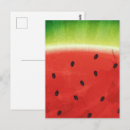 Recherche de pasteque cartes postales Pour enfants