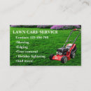 Search for outdoor business cards Lawn care
