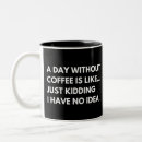 Search for caffeine lovers mugs Modern