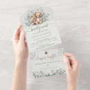 Search for neutral teddy bear baby shower invitations Cub