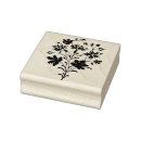 Search for wildflowers rubber stamps Vintage