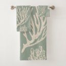 Search for seashells bath towels Seaweed