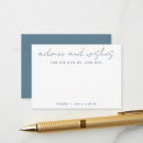 Recherche de minimalist wedding advice cards De