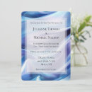 Search for dreamy wedding invitations Blue