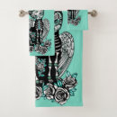 Search for sugar skull bath towels Dia de los muertos