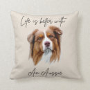 Recherche de berger australien décoration coussins Amoureux des chiens