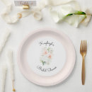 Search for bridal shower plates Flowers