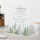 Search for rustic wedding tabletop signs Watercolor