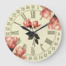 Recherche de vieux papier horloges Floral
