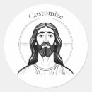 Search for religious icon stickers Jesus christ