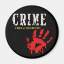 Search for murderers magnets Crime scene