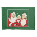 Search for vintage christmas pillowcases Green