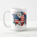Search for blue butterfly mugs White