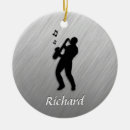 Recherche de joueur de saxophone ornements Jazz