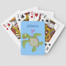 Search for sea turtle playing cards Cute