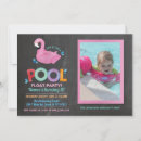 Search for flamingo beach party invitations Pool