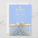 Recherche de leopard baby shower invitations Sauvage