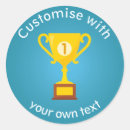 Search for trophy stickers First place