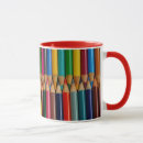 Recherche de crayon coloré tasses Café