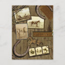 Recherche de cheval de cowboy cartes postales Bronco
