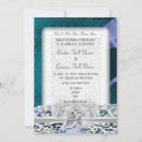 Recherche de damassé blanche invitations Dentelle