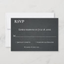 Search for classy wedding rsvp cards Black and white