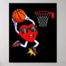 Search for basketball dunking art Boys