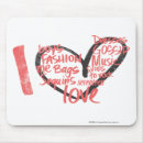 Search for pink graffiti mousepads Heart