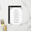 Search for vintage wedding menus Retro