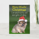 Search for pomeranian christmas cards Dog lover