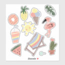 Search for setting sun stickers Beach