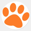 Search for orange paw stickers Dog