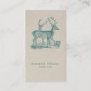 Recherche de cerfs communs cartes visite Illustration