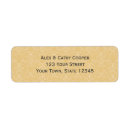 Search for gold damask return address labels Formal