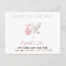 Search for stork pregnancy announcement cards Gender neutral