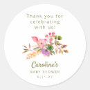 Search for flower border stickers Baby shower