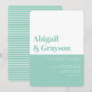 Search for mint wedding invitations Typography