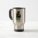 Search for black cat travel mugs Animal lover