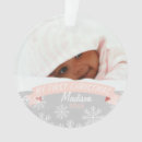 Recherche de rose et gris ornements Bébé