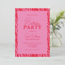 Search for red 30th birthday invitations Modern