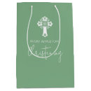 Search for christening religious baptism gift bags Cross